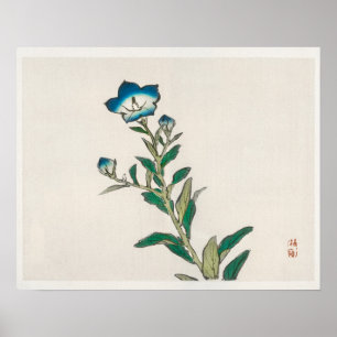 Ochtendglorie van Kono Bairei (1844-1895) Poster