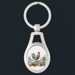 Ochtendglorie: Waterverf Haan Sleutelhanger<br><div class="desc">Draag een beetje landelijke charme waar je ook gaat. Deze sleutelhanger met de Morning Glory: Waterverf Rooster verandert een alledaags item in een heerlijk rustiek accessoire. De levendige kleuren maken het gemakkelijk om te spotten in een tas of broekzak, en het is een betaalbare manier om show uit uw liefde...</div>