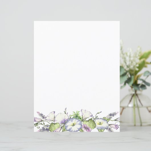  ochtendgloriepapier (Staand voorkant)