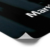 Ochtendgolven van hekken III Poster (Hoek)