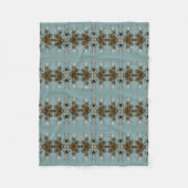 Ochtendhemel in Thousand Oaks Park met eucalyptus Fleece Deken (Voorkant)