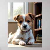 Ochtendherinneringen met huisdier poster (Voorkant)