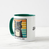 Ochtendhumeur Kat Koffie Mok (Voorkant links)