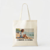 Ochtendhumeur tote bag (Voorkant)