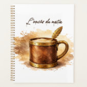 Ochtendinkt kopje planner (Voorkant)