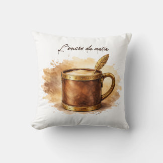 Ochtendinkt Tasse Kussen