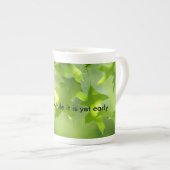 ochtendinspiratie en liefde porselein kop (Voorkant rechts)