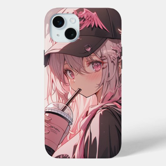 Ochtendkoffie, anime Case-Mate iPhone case (Achterkant)