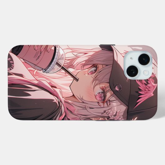 Ochtendkoffie, anime Case-Mate iPhone case (Achterkant (horizontaal))