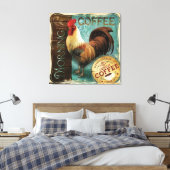 Ochtendkoffie Canvas Afdruk (Insitu (Slaapkamer))