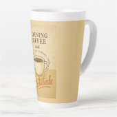 Ochtendkoffie en GR-Attitude Latte Mok (Rechterhoek)
