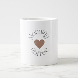 Ochtendkoffie, gezellig koffieliefhebbergeschenk grote koffiekop