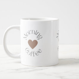Ochtendkoffie, gezellig koffieliefhebbergeschenk grote koffiekop