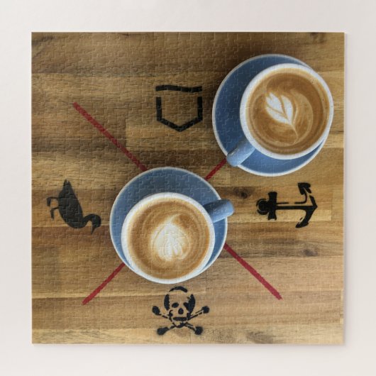 ochtendkoffie legpuzzel (Horizontaal)