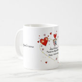 Ochtendkoffie met jou koffiemok (Voorkant links)
