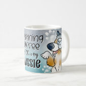 Ochtendkoffie met mijn Aussie Koffiemok (Voorkant rechts)