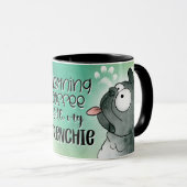 Ochtendkoffie met mijn Frenchie Mok (Voorkant rechts)