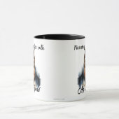 Ochtendkoffie met mijn herder modern mok (Midden)