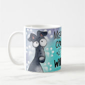 Ochtendkoffie met mijn Whippet Koffiemok (Links)