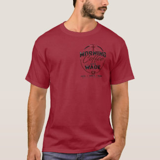Ochtendkoffie met Wade Faith Familie Vrijheid T-sh T-shirt