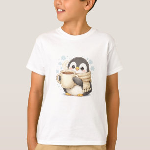 Ochtendkoffie Pinguïn T-shirt