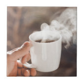 ochtendkoffie tegeltje (Voorkant)