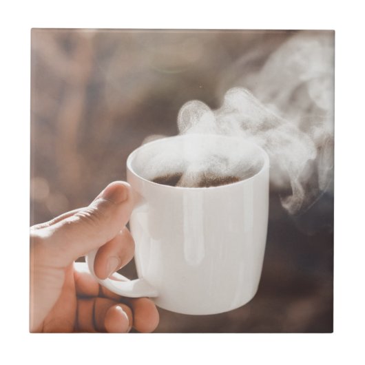 ochtendkoffie tegeltje (Voorkant)