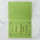 Ochtendkoffie w/Bowl of Coffee Beans (Waterverf) Kaart (Binnen)