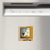 Ochtendkoffie Wekker Decoratie Magneet (Insitu (Vaatwasser))
