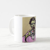 ochtendkoffie zombie koffiemok (Voorkant links)