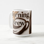 Ochtendkoffiekop. Koffiemok (Voorkant links)