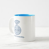 Ochtendkoffiemomenten - Grappige Twee-Tons Mok (Voorkant links)
