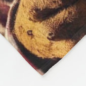 ochtendleeuw fleece deken (Hoek)