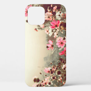 Ochtendlicht, bloeiende roze kosmos. Case-Mate iPhone case