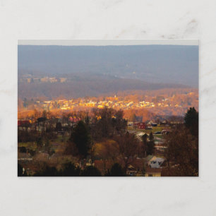 Ochtendlicht, Johnstown, Pennsylvania Briefkaart
