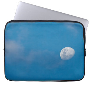 Ochtendmaan Zambia, Afrika Laptop Sleeve