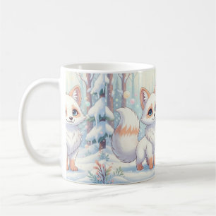 Ochtendmagie in de Sneeuw Koffiemok