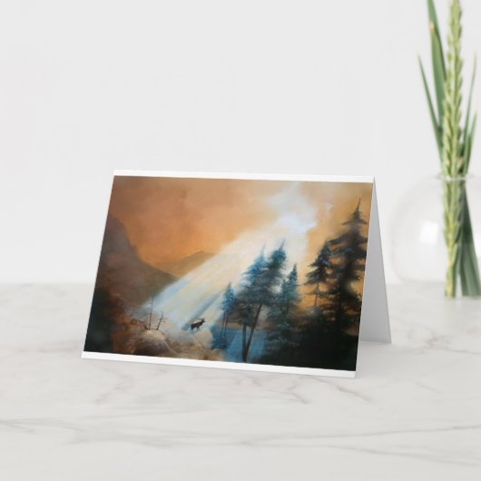 OCHTENDMAJESTEIT BLANK KAART (Voorkant)