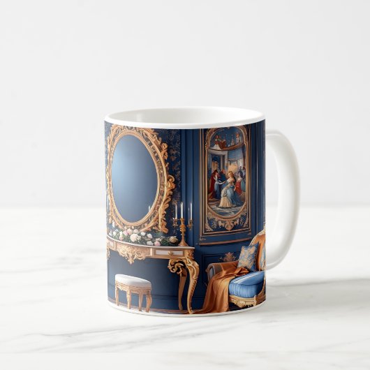 Ochtendmajesteit. Koffiemok (Voorkant rechts)