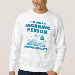 Ochtendmens Sneeuw Trui