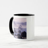 Ochtendmist langs de Oregon-kust bij Nesika, Mok (Voorkant links)