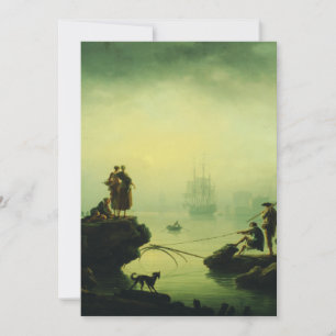 Ochtendmist op zee door Joseph Vernet Kaart