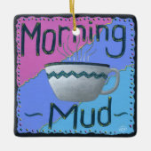 ochtendmodder keramisch ornament (Voorkant)