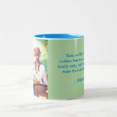 Ochtendmomenten - Chibi vader & kind koffie Mok (Center)