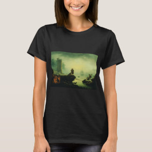 Ochtendnevel op zee door Joseph Vernet T-shirt