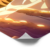 Ochtendoogst: Anime Fields Poster (Hoek)