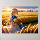 Ochtendoogst: Anime Fields Poster (Voorkant)