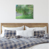 Ochtendreflecties Canvas Afdruk (Insitu (Slaapkamer))