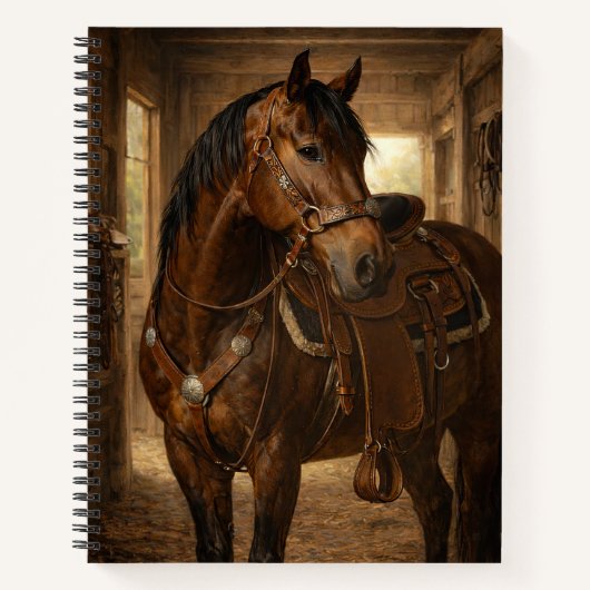 Ochtendrit | Paardenkunst | Notitieboek (Voorkant)