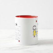 Ochtendritueel Koffie Mok Sentimenteel cadeau voor (Midden)